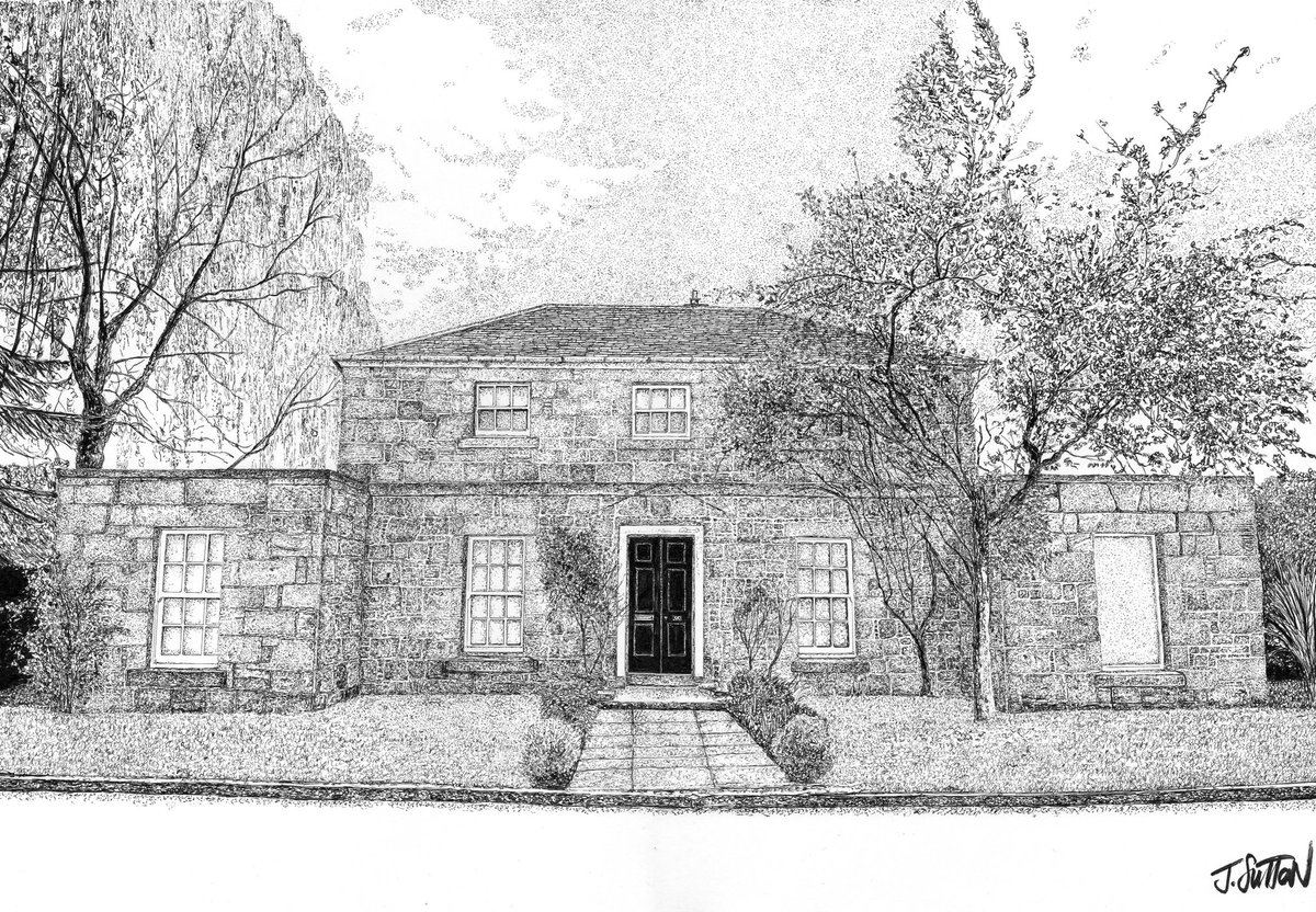 XXII RAITH GDNS, A3. 

I don't think I've ever been so enthusiastic about drawing a house before and I don't think I've ever had such an emotional response to a picture either. 

A great idea from one of the good guys. 

🏠❤️✍️