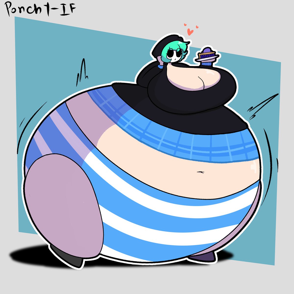Got some new monobutt art. ^-^ thanks <a href="/ponchy_IF/">ponchy (comm close )</a> #monobuttmay