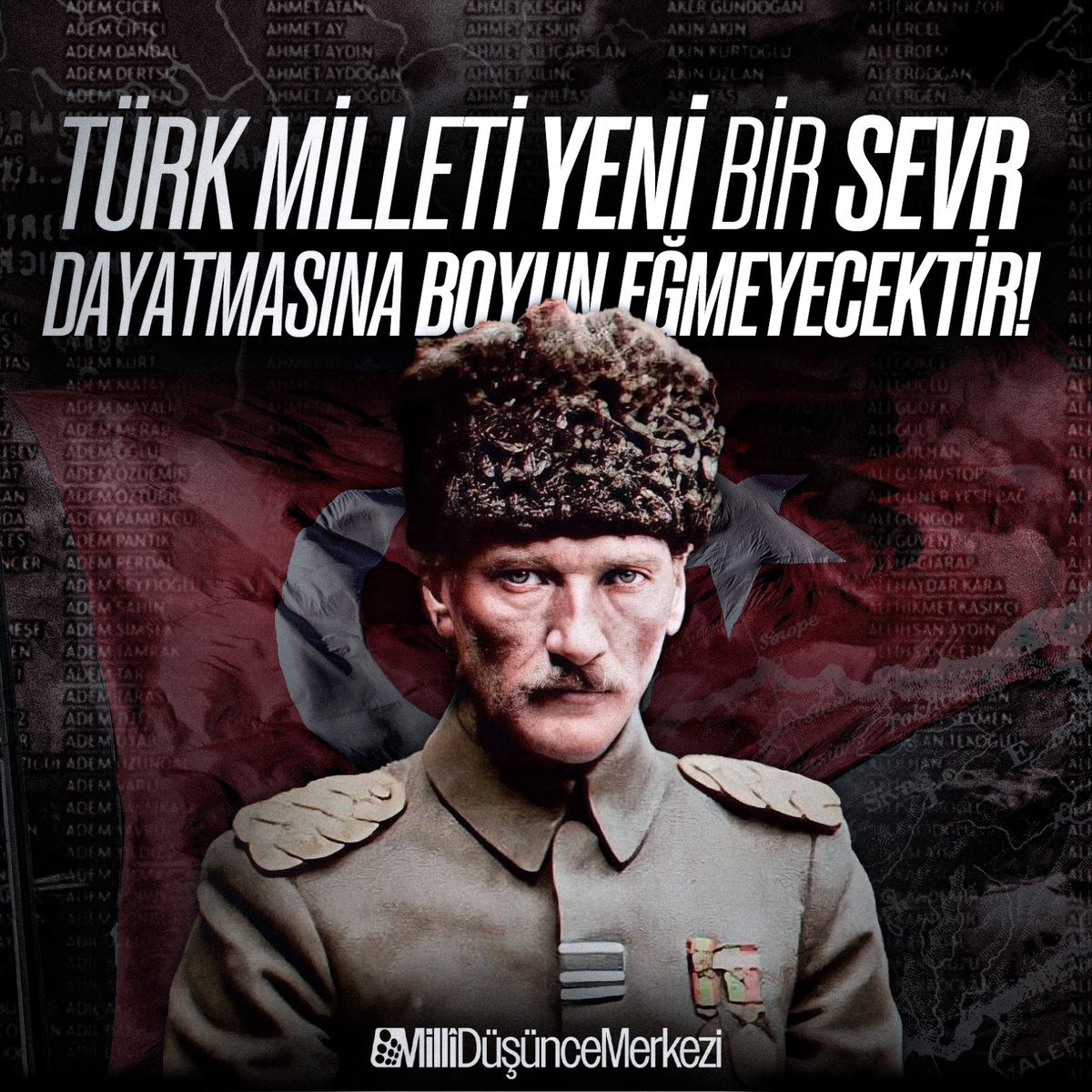 TÜRK MİLLETİ YENİ BİR SEVR DAYATMASINA BOYUN EĞMEYECEKTİR!

Türkiye’yi yöneten Cumhur İttifakı’nın, adında milliyetçi olan ortağının genel başkanının açıklamalarıyla başlayan ikinci açılım sürecinde bugün yeni bir aşamaya geçildiği görülüyor. Bölücü terör örgütü, bir ‘kongre’
