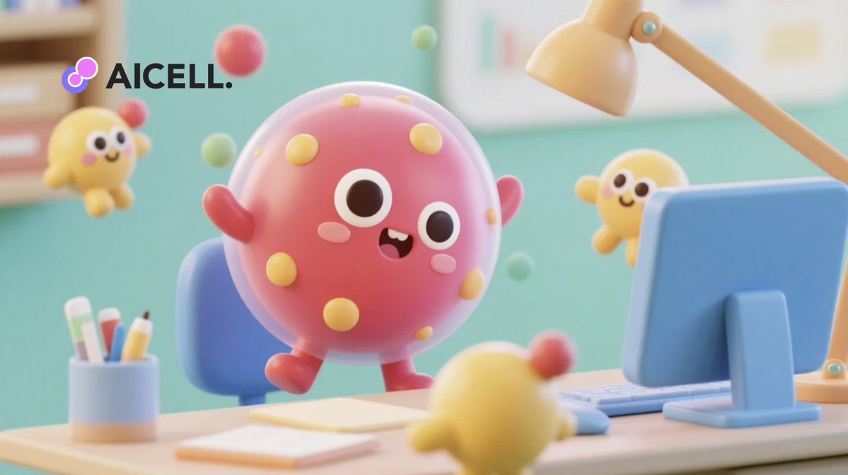 Cells? They’re quietly duplicating, evolving, and scaling under the radar.
#AICell