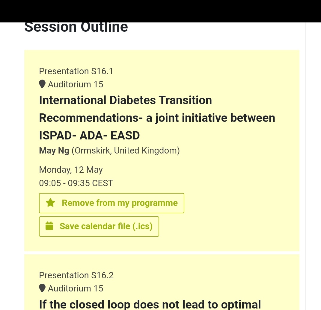 Grateful to be presenting the International Joint Consensus On #Diabetes #Transition Recommendations on behalf of <a href="/ispad_org/">ISPAD</a> <a href="/AmDiabetesAssn/">American Diabetes Association</a> <a href="/EASDnews/">EASD</a> working group at #espe2025 #espeese Copenhagen