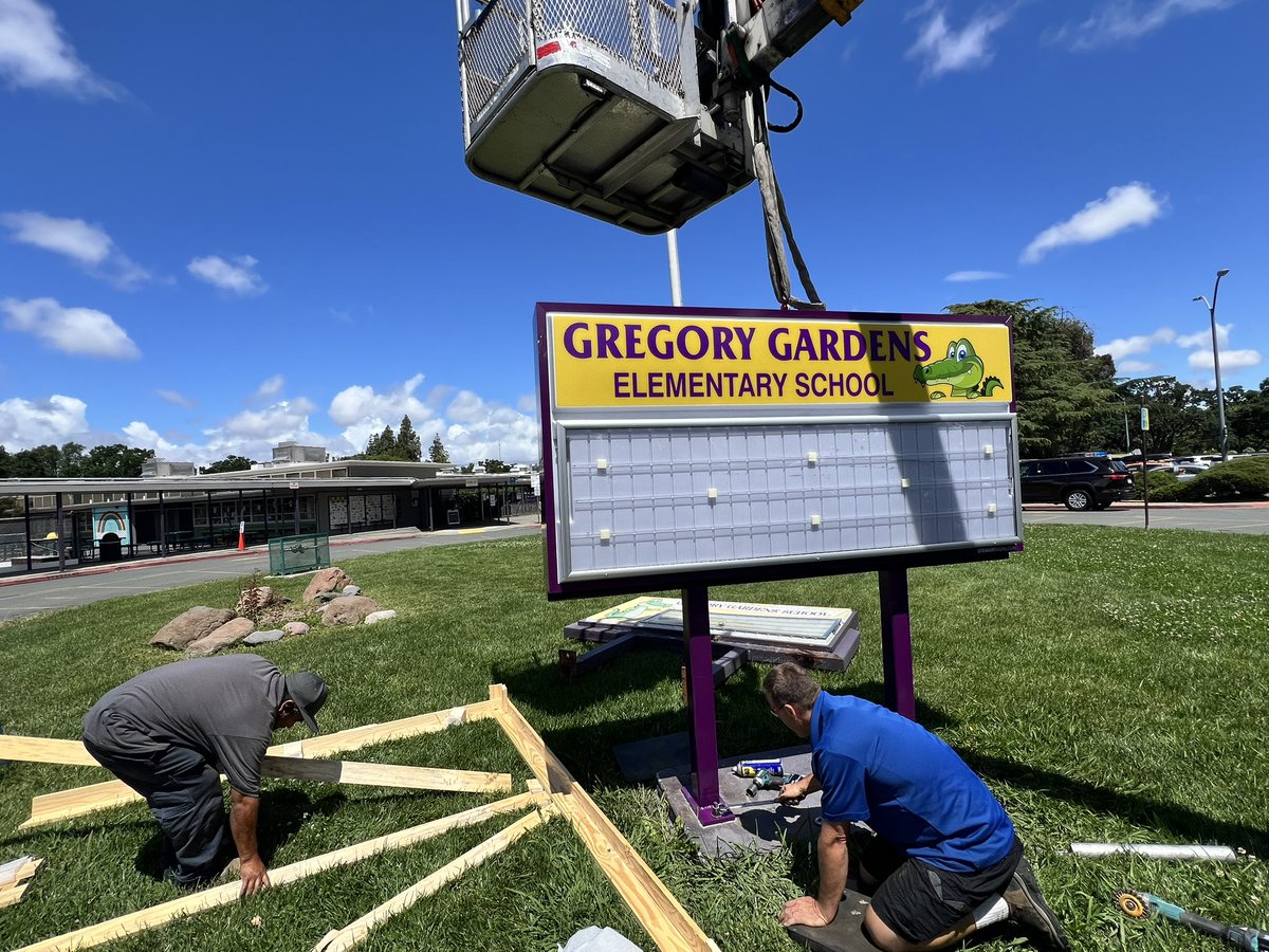 Katie Koontz (@mskoontzmdusd) on Twitter photo There’s something special about nostalgia—my Gator student reminded me, “Old isn’t always bad.” He’s right… but new sure feels good too! Still rocking the old-school marquee style, but check out that shine! Huge thanks to <a href="/GGEGATORSPTA/">Gregory Gardens Elementary PTA</a> for the glow-up! There’s something special about nostalgia—my Gator student reminded me, “Old isn’t always bad.” He’s right… but new sure feels good too! Still rocking the old-school marquee style, but check out that shine! Huge thanks to <a href="/GGEGATORSPTA/">Gregory Gardens Elementary PTA</a> for the glow-up!