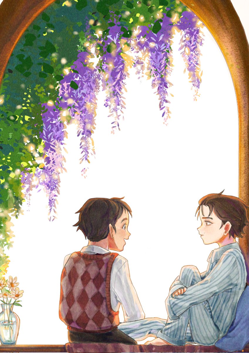 Mumommmmm's tweet image. "The weather is perfect today! I borrowed a wheelchair from the nurse—let's go out together!"
#jayvik