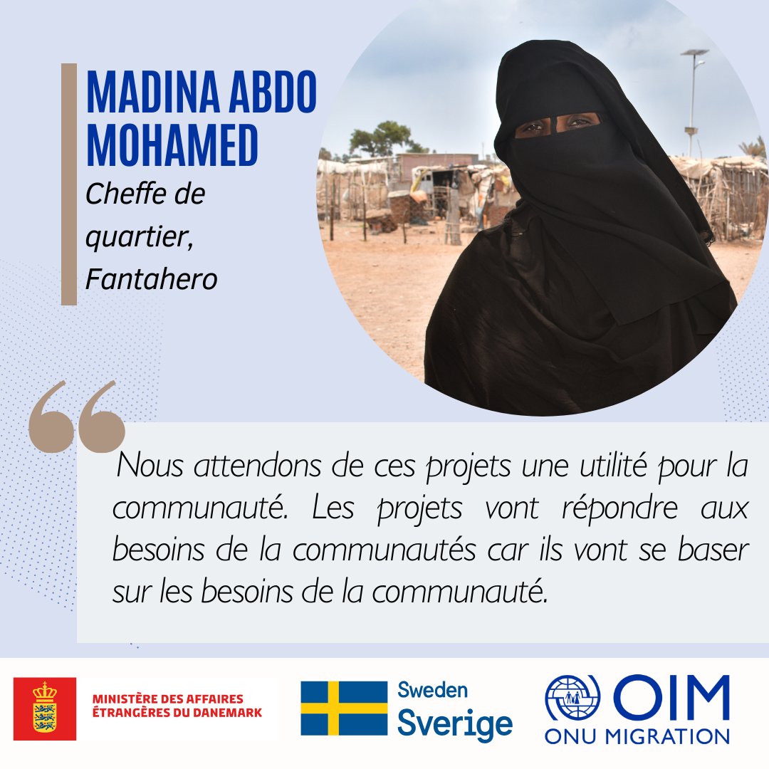 Toute solution durable doit impliquer la communauté.
L'OIM Djibouti met en place une planification communautaire qui met l'accent sur la population locale et l'inclusion.