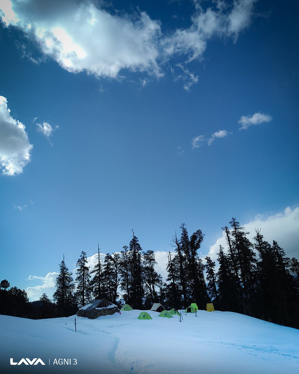 LavaMobile's tweet image. #ContestAlert​
Beach or hills—which one is your calling? 🏔️🌊​

#ShotOnAGNI3 “At Kedarkantha Base Camp's snow-laden paths, every moment feels like nature’s quiet reminder of the journey within. A perfect pause before the summit.”✨ - Soumya​
​
T&amp;amp;C Apply​
#FramesOfIndia