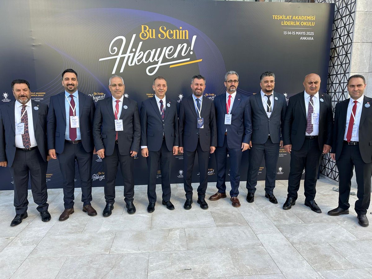 AK PARTİ Genel Merkezimizde Ar-Ge ve Eğitim Başkanlığımızca düzenlenen “Teşkilat Akademisi Liderlik Okulu” programındayız. 

Bu Senin Hikayen!