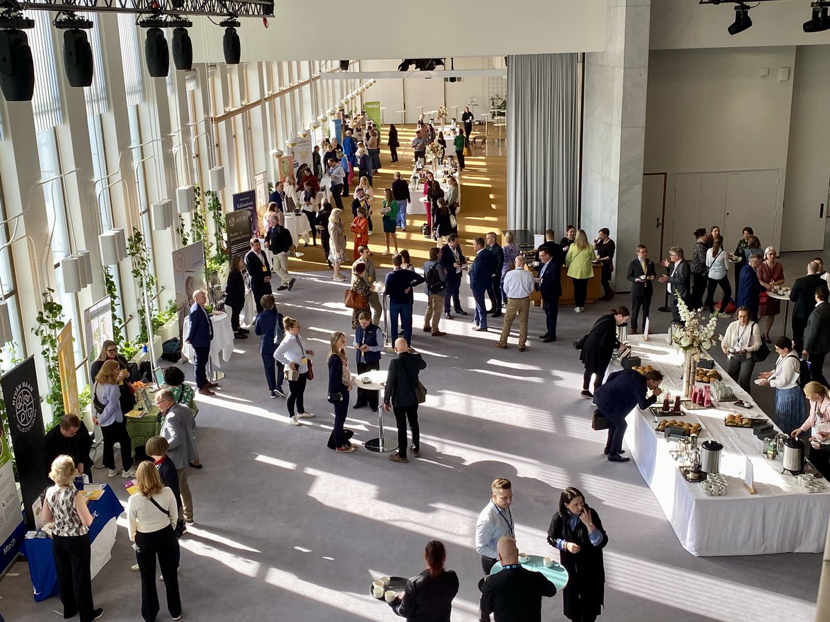 Nyt se alkaa! Kaikki valmiina ruoka-alan kohokohtaa varten. 
 #Elintarvikepäivä #uusifinlandia