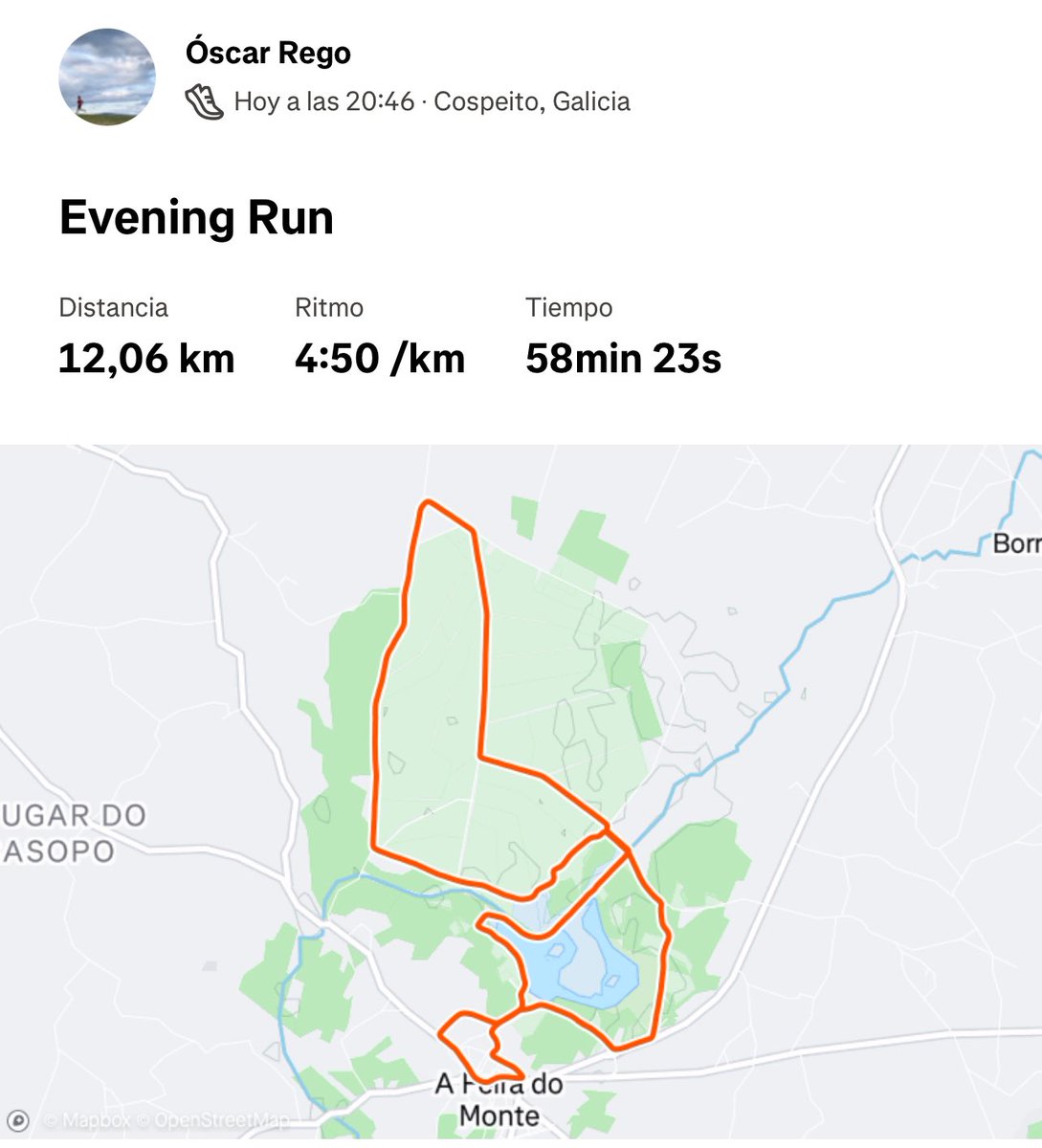 oscarregofpt's tweet photo. 12k #run + #strengthworkout 💪😊 https://t.co/9ru9rJaXOQ