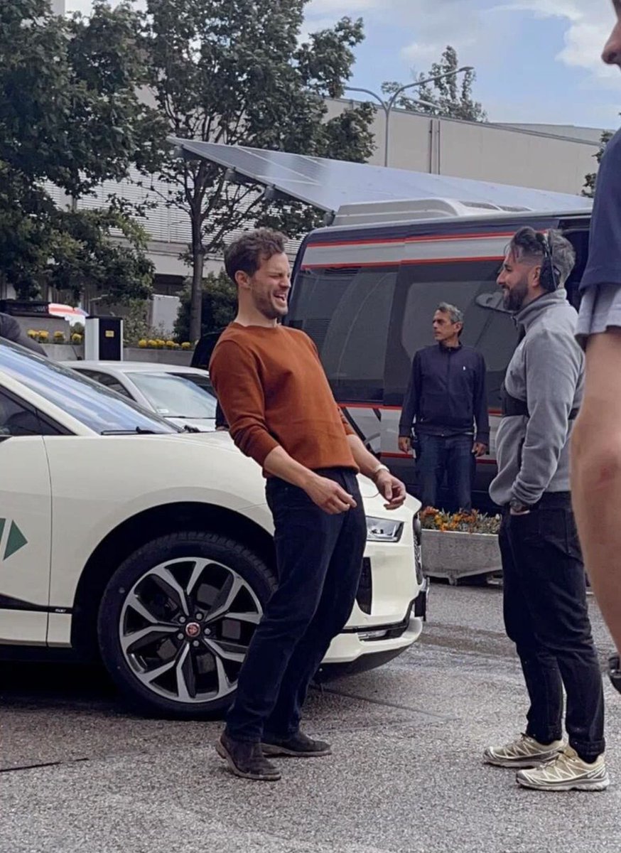 NEW • Jamie Dornan was  spotted recently on set of 12 12 12

📷Samin.Tehran’s | TikTok