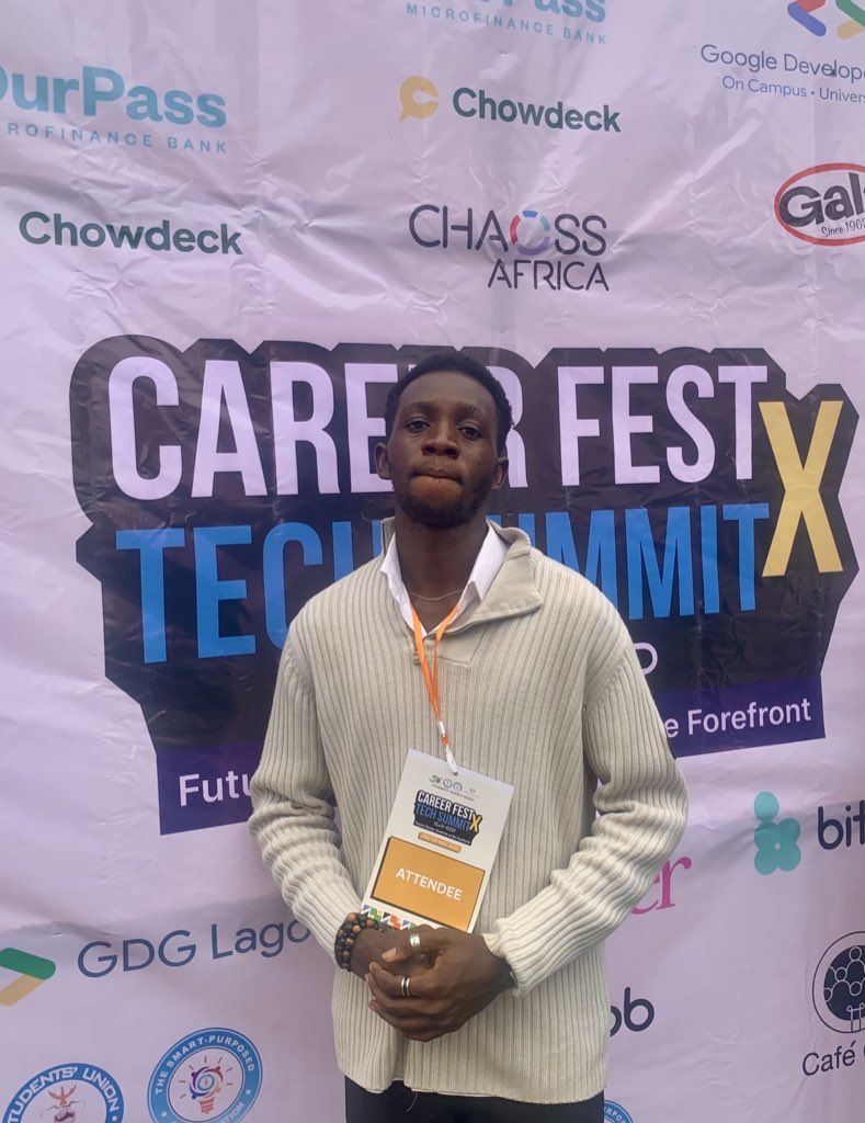 iam_lascoo's tweet photo. Today!!! #CareerFestXTechSummit @gdgoc_unilorin @LordBinary_ @Daevee007 @FrancisOdeyemi @Kynsofficial https://t.co/3bzFXwCvmR