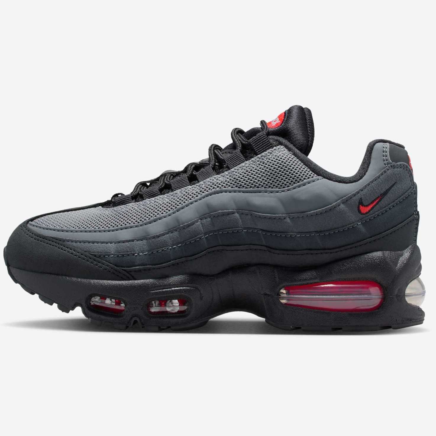 Buy Air Max 95 'Black Laser Crimson' - DA1513 001 | GOAT
