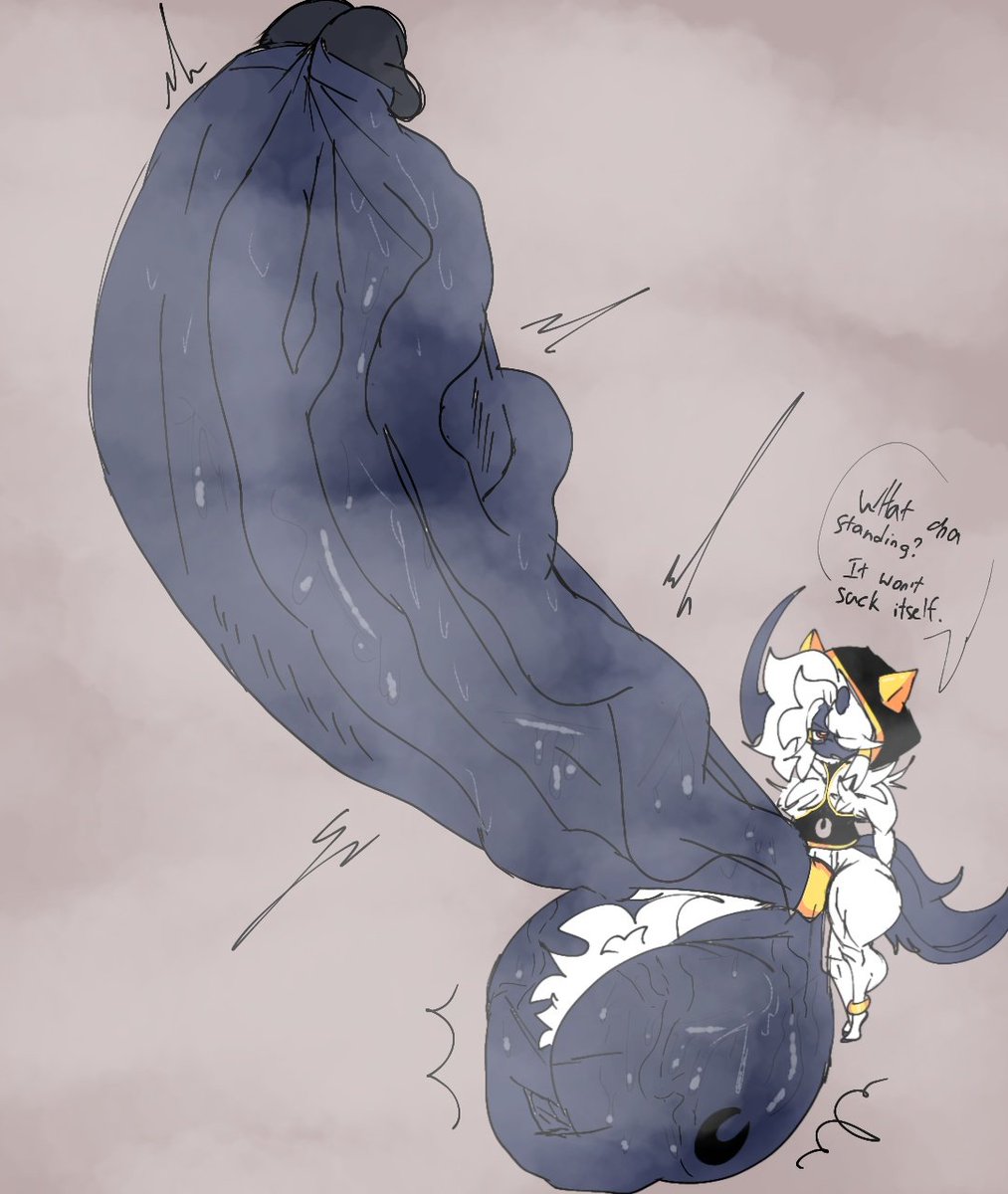 Short LatteAbsol in his new cool hoody

And Hyper dick 👀