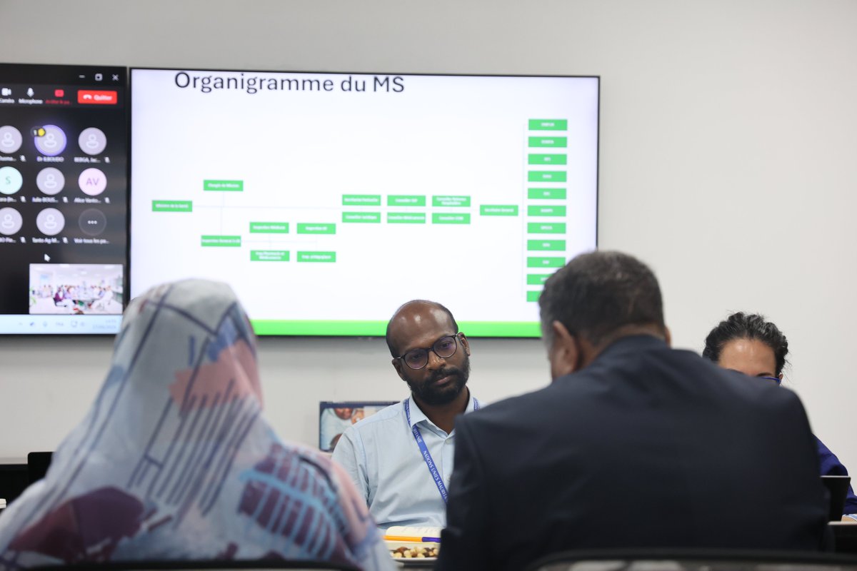 OMS_Mauritanie's tweet photo. Les partenaires techniques &amp; financiers renforcent leur synergie pour une santé plus résiliente en #Mauritanie 🇲🇷
✅ Plan de formation 2025–2029
🛡️ Sécurité sanitaire
🆘 Prise en charge des #réfugiés
🎯 Vision commune
Merci @MSMauritanie  pour son leadership.
#SantéPourTous https://t.co/gxWbdQLFnd