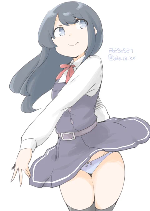 朝潮#艦これ版深夜の真剣お絵描き60分一本勝負 #艦これ版真剣お絵描き60分一本勝負_20250527 