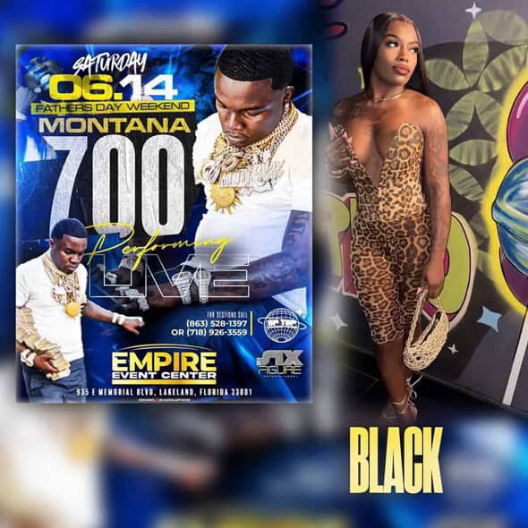ChickLW's tweet photo. MONTANA 700 PERFORMING LIVE JUNE 14th at #EMPIRE https://t.co/LMkK2WnyLj