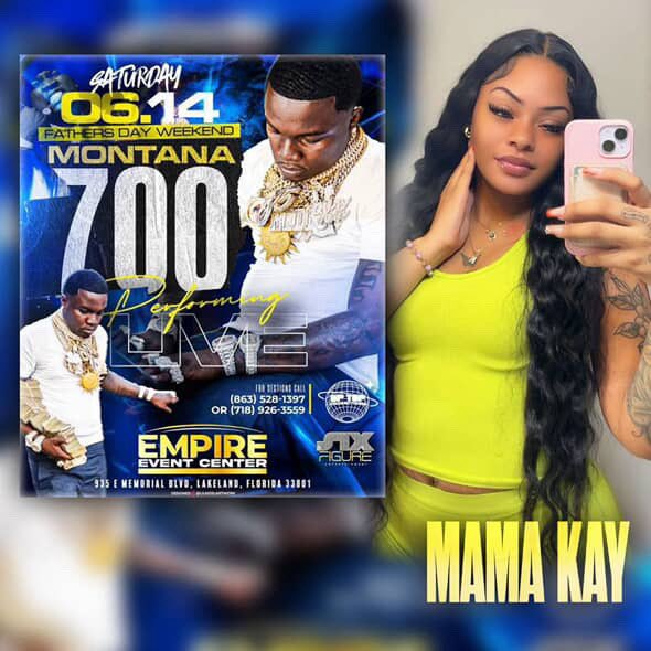ChickLW's tweet photo. MONTANA 700 PERFORMING LIVE JUNE 14th at #EMPIRE https://t.co/LMkK2WnyLj