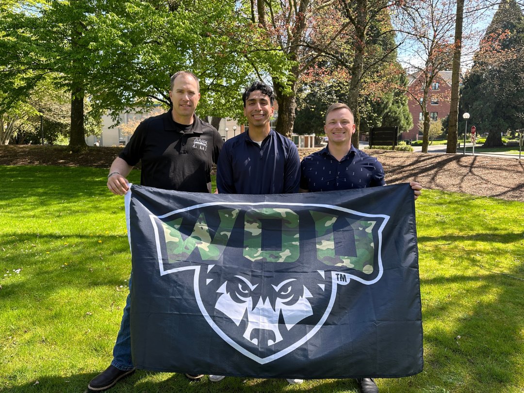 Thrilled to announce the new 4 Spirits Veteran Endowed Scholarship at WOU, supporting combat veterans! Huge thanks to alumnus Dawson Officer '06 and 4 Spirits Distillery. Congrats to our first recipient, Gianni Villanueva!

Learn more: wou.edu/2025/05/27/4-s…