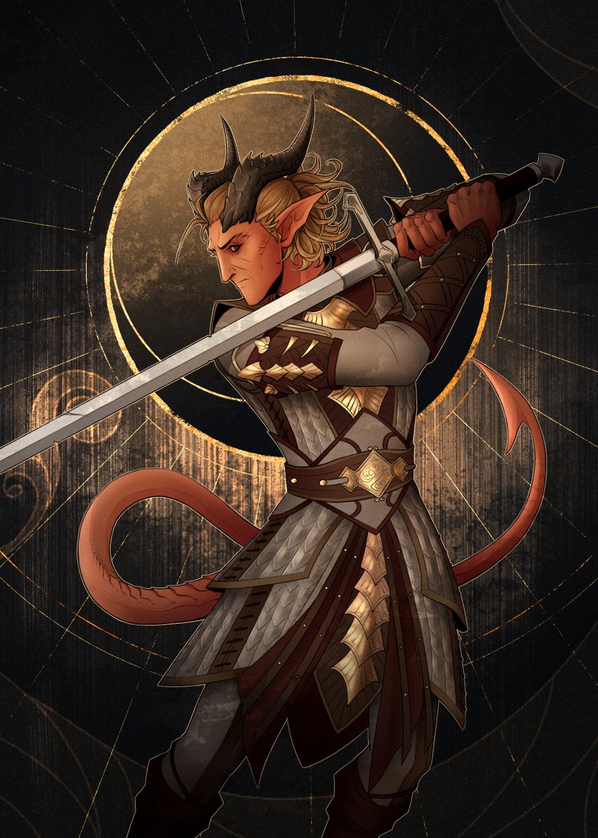 Cover for <a href="/ZevlorZine/">Path of Devotion: A BG3 Zevlor Zine</a>✨
Thank you for the opportunity to participate in such a wonderful project!🧡
#Zevlor #BG3