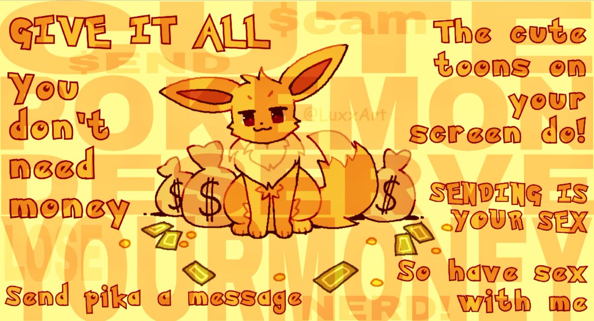 LOSE LOSE LOSE LOSE LOSE 

POKEMON WIN 
THEY DESERVE YOUR MONEY
MESSAGE ME 
AND ILL HELP YOU 
L O S E

BE A GOOD LOSER FOR POKEMON! 
THEY MIGHT EVEN LET YOU DO LEWD THINGS TO THEM &gt;:3

#2dfd #cringe #cringeporn #Gooner #findom #finsub #Tooners
#furryfindom #goon #Pokemon