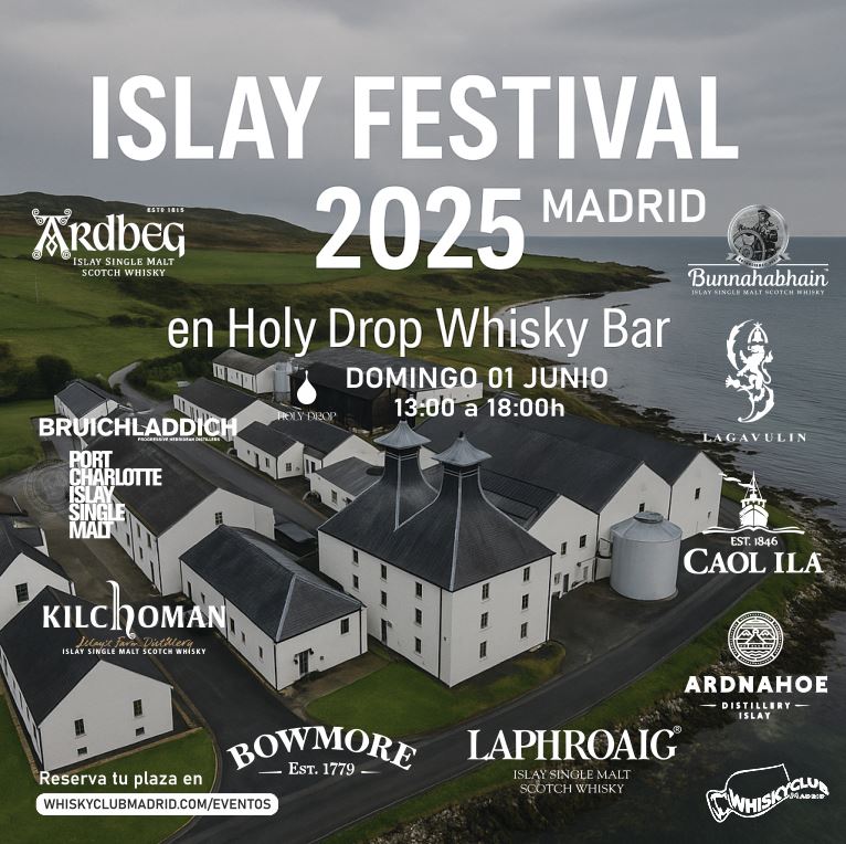 #update Islay Festival #Madrid 2025
Tenemos confirmadas las 9 destilerias de #Islay para la fiesta del Domingo 01 Junio.
#ardbeg #lagavulin #laphroaig #caolila #bunnahabhain #bruichladdich #bowmore #ardnahoe #kilchoman
Más info:
whiskyclubmadrid.com/producto/islay…