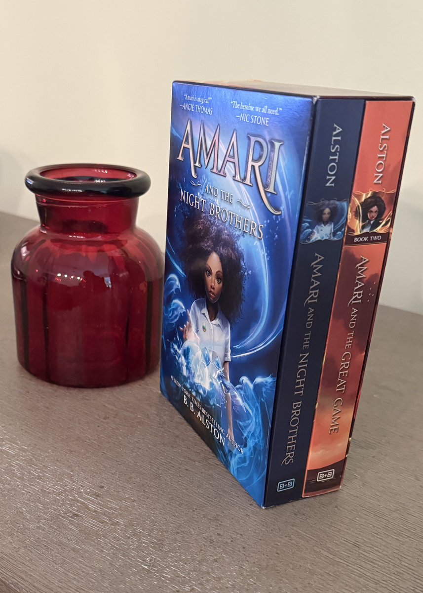 The first two Amari books now come as a paperback set. Out today!