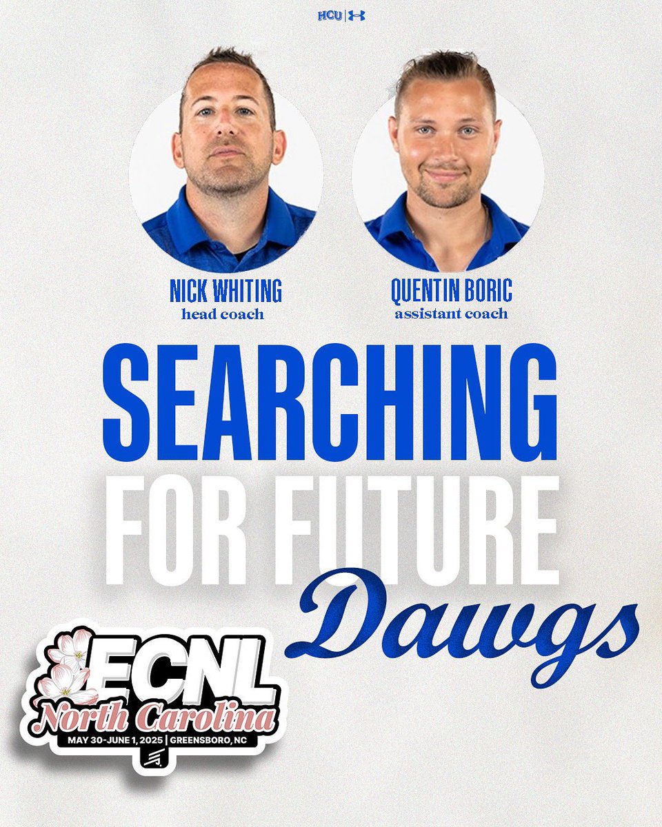 Send us your schedules, we are on the road to #ecnInorthcarolina to find future dawgs!
#DAWGSUP