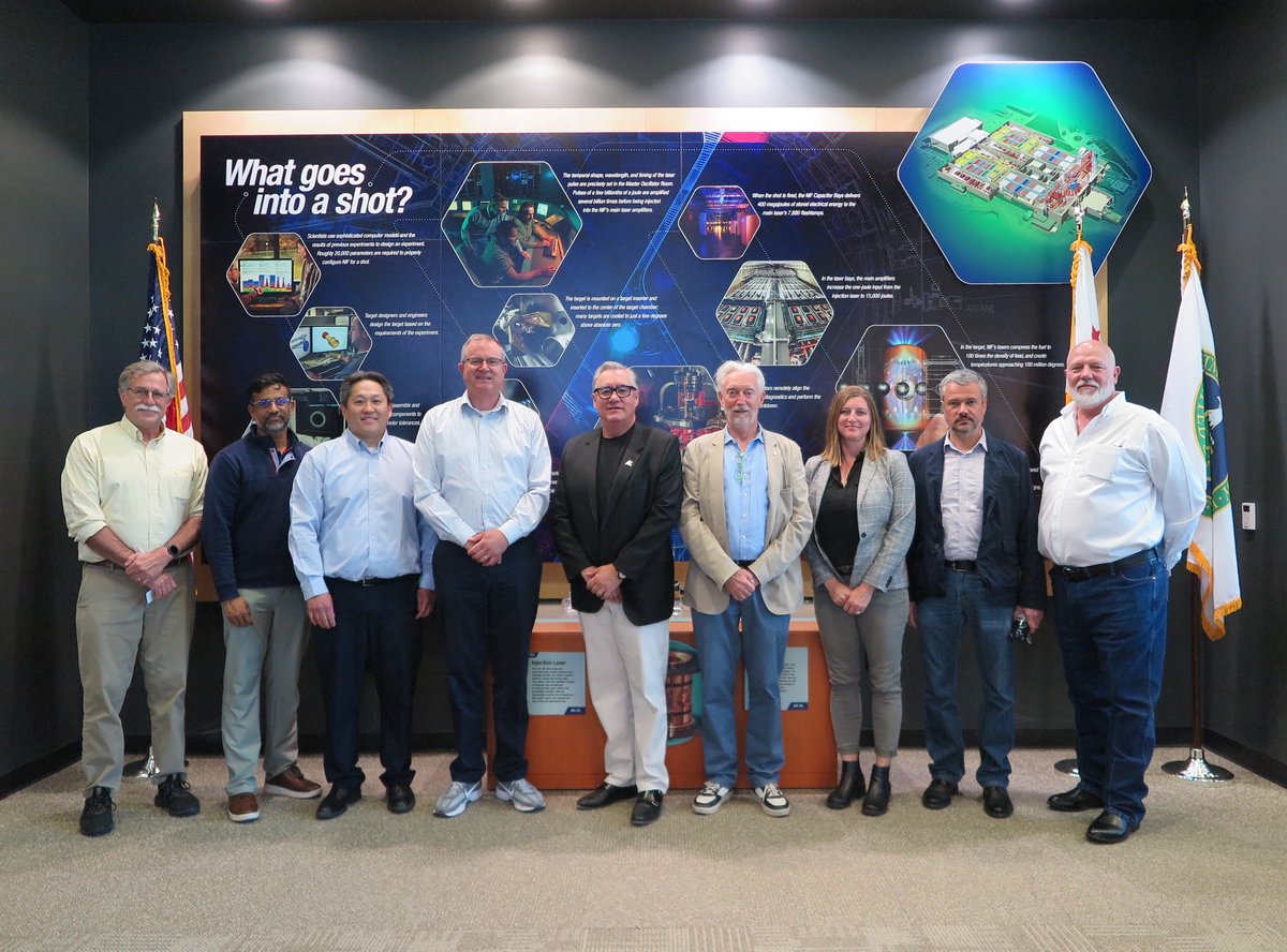 T Diaz de la Rubia (@tddlr) on Twitter photo I recently led a <a href="/uarizona/">University of Arizona</a> delegation to the National Ignition Facility at <a href="/Livermore_Lab/">Lawrence Livermore National Laboratory</a>. It was deeply meaningful to return—this time focused on how university expertise and facilities can help accelerate the transition from fusion ignition to commercial fusion energy. The U of I recently led a <a href="/uarizona/">University of Arizona</a> delegation to the National Ignition Facility at <a href="/Livermore_Lab/">Lawrence Livermore National Laboratory</a>. It was deeply meaningful to return—this time focused on how university expertise and facilities can help accelerate the transition from fusion ignition to commercial fusion energy. The U of