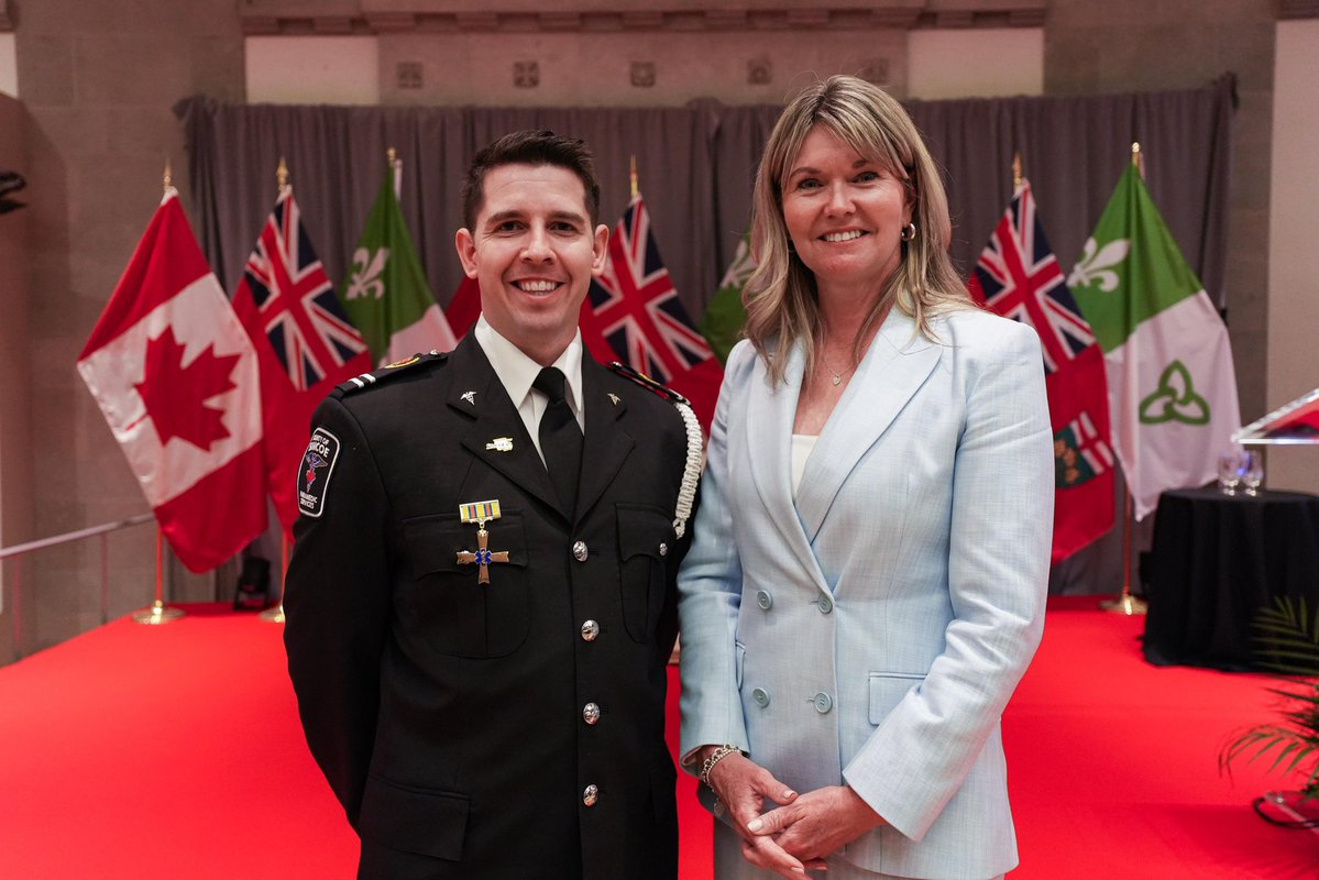 Jill Dunlop (@jilldunlop1) on Twitter photo Honoured to attend the Ontario Medal for Paramedic Bravery ceremony at the <a href="/ROMtoronto/">Royal Ontario Museum</a> , recognizing the extraordinary courage of our province’s paramedics.
A special shoutout to our very own Dylan Radford from Simcoe County Paramedic Services. We are so proud of you and Honoured to attend the Ontario Medal for Paramedic Bravery ceremony at the <a href="/ROMtoronto/">Royal Ontario Museum</a> , recognizing the extraordinary courage of our province’s paramedics.
A special shoutout to our very own Dylan Radford from Simcoe County Paramedic Services. We are so proud of you and