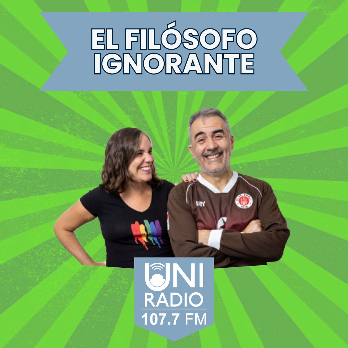 Ahora en vivo: El Filósofo Ignorante. Noticias de ayer - Donald Trump 2025
Invitado: Adrián Rodríguez Miranda. Escuchanos en la 107.7 FM o míralo por YouTube: youtube.com/live/-yZbIVHAg…