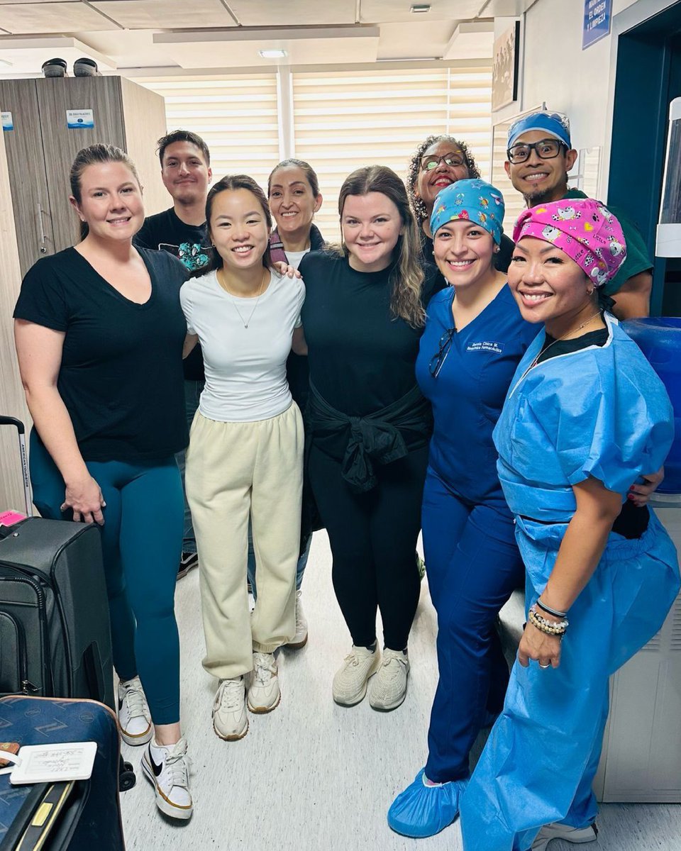 #SONHS faculty Dr. Nicole Gonzaga Gomez, took part in The Healing Hands Foundation's inaugural medical mission in Cuenca, #Ecuador from April 25-May 3, with student registered nurse anesthetists Briana Padron, SRNA-3 and Jenny Tsai, BSN, RN, CCRN, SRNA-3 (both set to graduate in