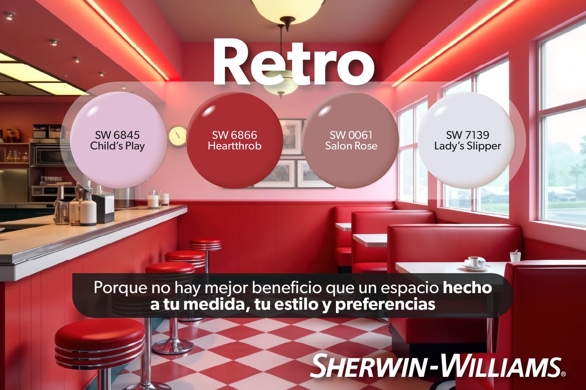 SherwinCA's tweet image. Hoy celebramos a quienes transforman proyectos en espacios llenos de color y perspectiva creativa.✨🎨
¡Feliz Día Mundial del Diseño de Interiores!

#DiseñoQueInspira #DíaDelDiseñoInterior #SherwinWilliams