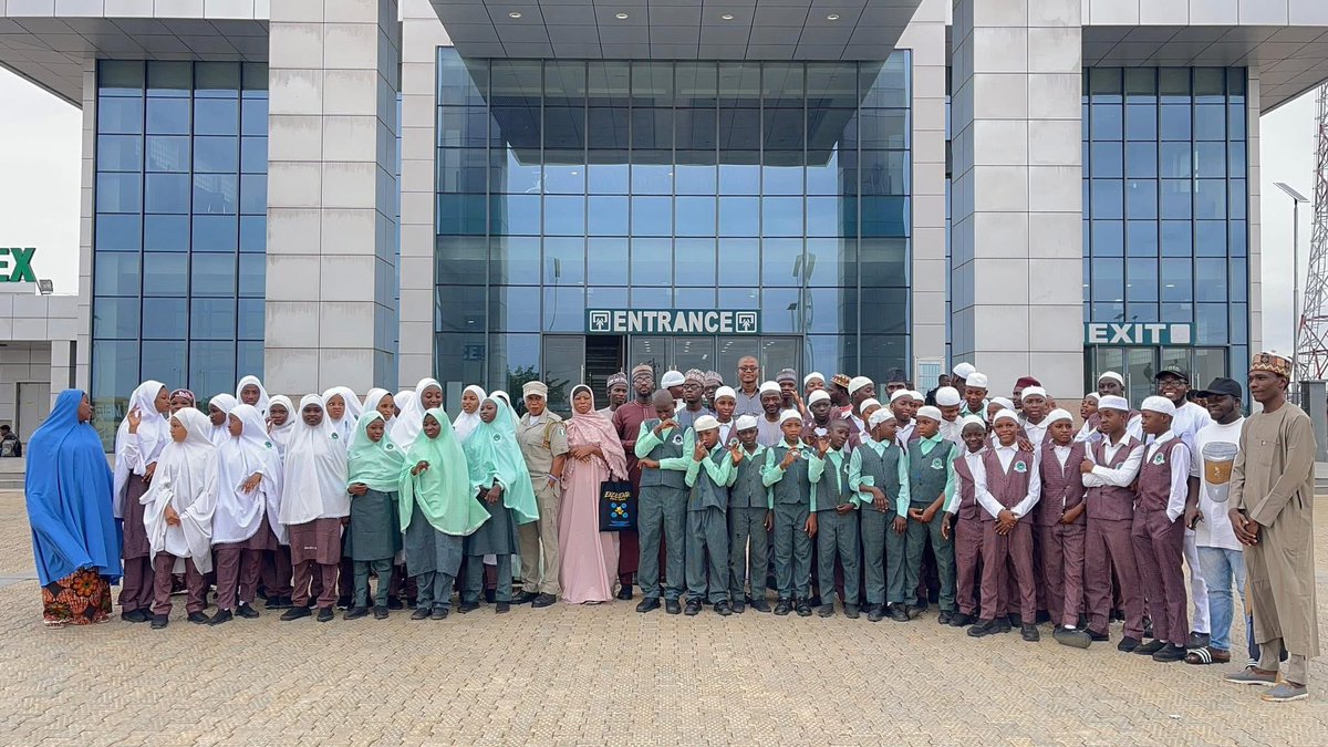 I was delighted to meet IBM students who were on an excursion to commemorate Children's Day at Nnamdi Azikiwe Airport, Abuja. While in transit, I was thrilled to join them and witness the joy and lasting memories they were creating through extracurricular activities. Godbless!