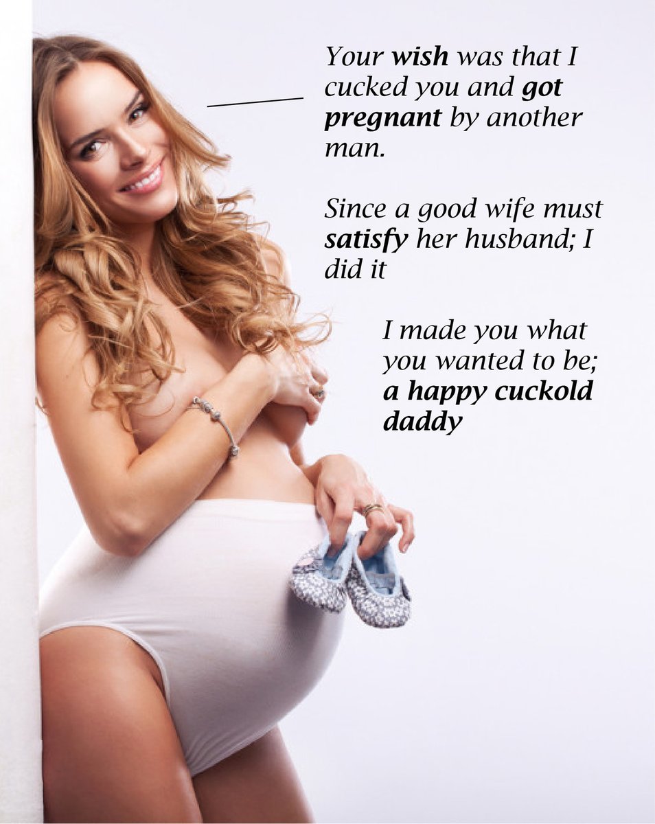 LingerieMusa's tweet photo. @FemdomCuckCaps @MyFemdomRules 
#captions #cuckold #pregnantwomen #cucked #cuckson https://t.co/xfIDmvy1Gz