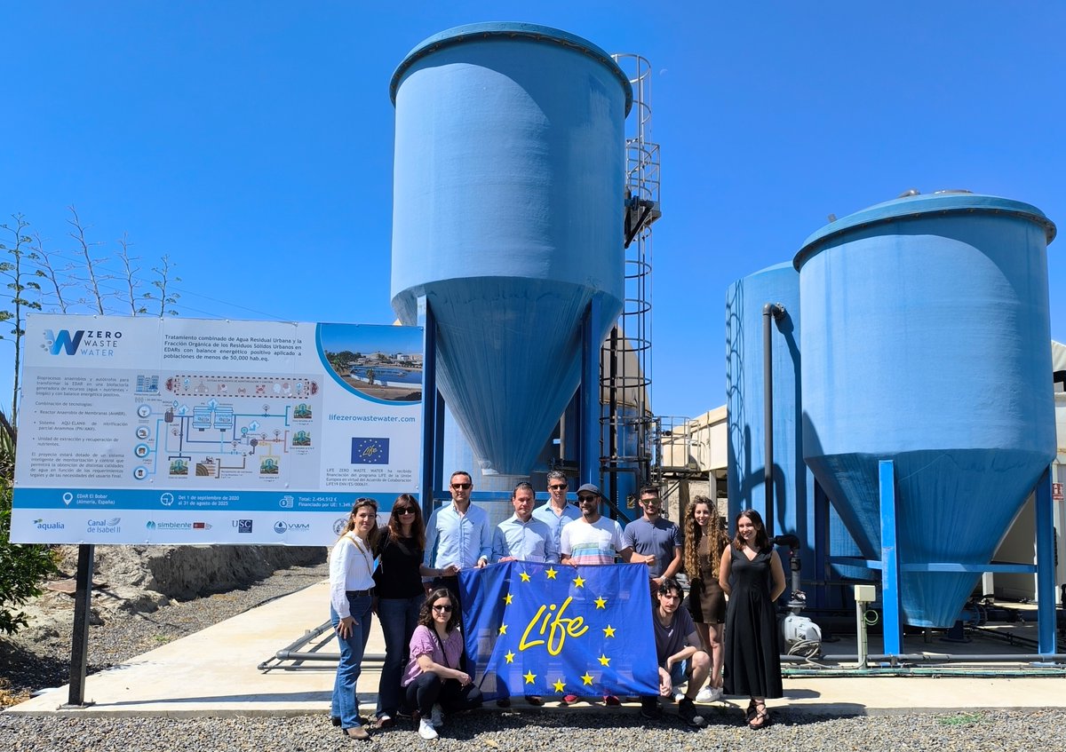 🌍 We were honored to host the Project Officer from the European Commission to review the progress of the LIFE ZERO WASTE WATER project in Almería. 

It will mark a significant step towards a more sustainable future! 🌱♻️♻️

#Innovation #Sustainability #WasteWater  #LZWW