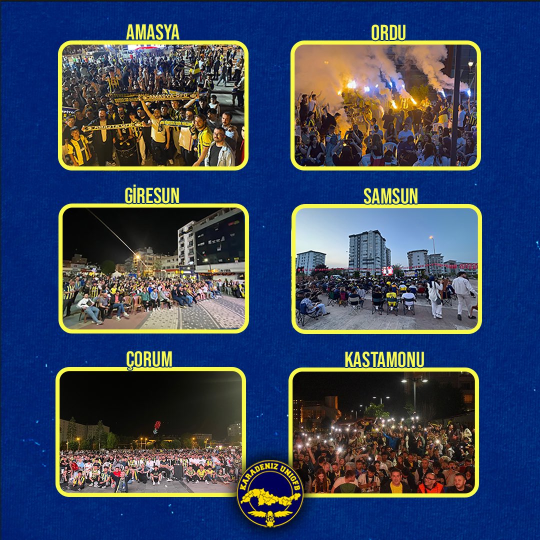 KARADENİZ BÖLGESİNDEKİ TEMSİLCİLİKLERİMİZLE EUROLEAGUE ŞAMPİYONLUĞU SEVİNCİNİ HEP BERABER YAŞADIK! 

#UNIGFB