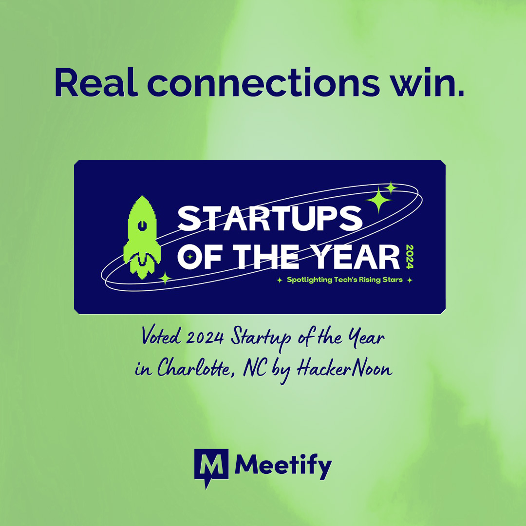 Found out Meetify won a <a href="/hackernoon/">HackerNoon | Learn Any Technology</a>  Startup of the Year award. Fun! hackernoon.com/startups/north…