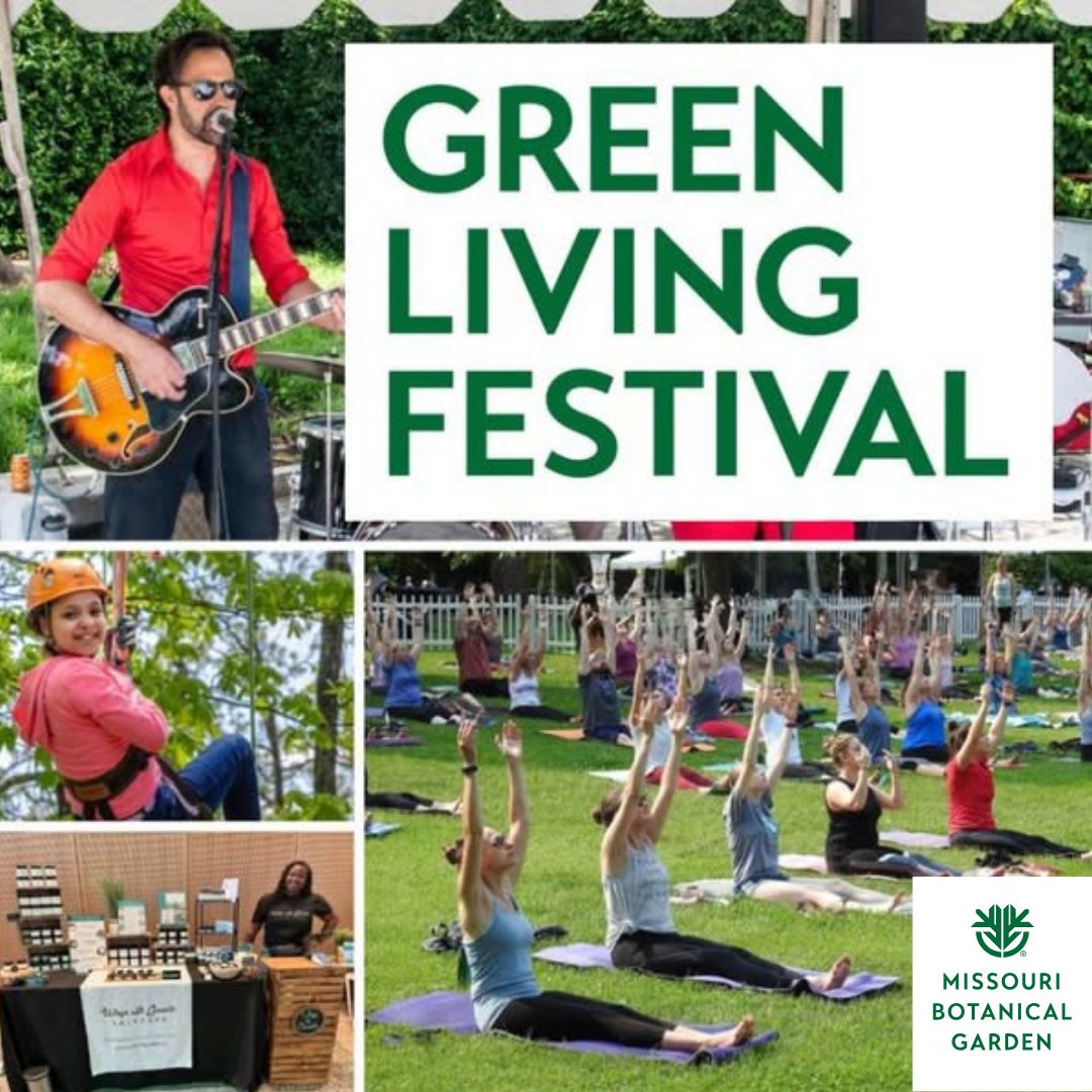 Join Brightside in celebrating sustainable living at the Missouri Botanical Garden's Green Living Festival this Saturday, June 7 from 10 a.m. to 5 p.m.  There will be a full day of active learning, exploring, and engaging in ideas for taking action in your everyday life.