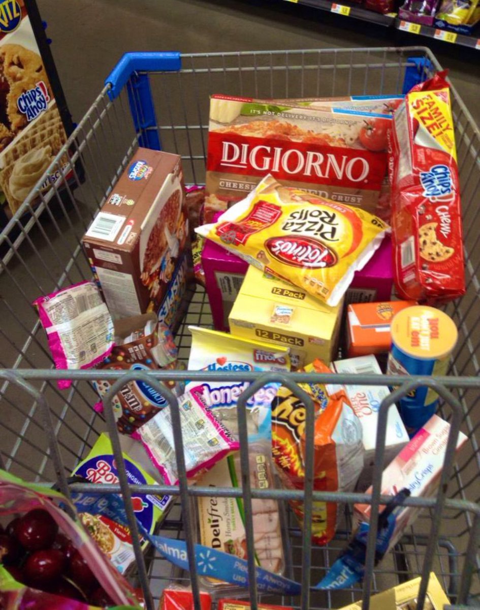 What’s the first word that comes to mind when you see this grocery cart??