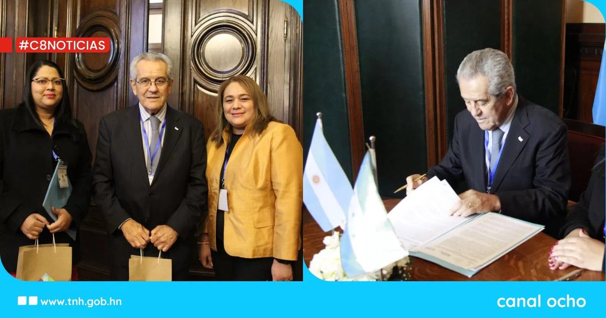 Canal8_hn's tweet image. #Canal8 | ✍️ La Secretaría de Transparencia y Lucha contra la Corrupción (STLCC), firmó un memorando de entendimiento con la Sindicatura General de la Nación de Argentina para combatir la corrupción. 

🔗: tnh.gob.hn/nacional/hondu…

#STLCC #C8Noticias #Canal8 #Corrupción