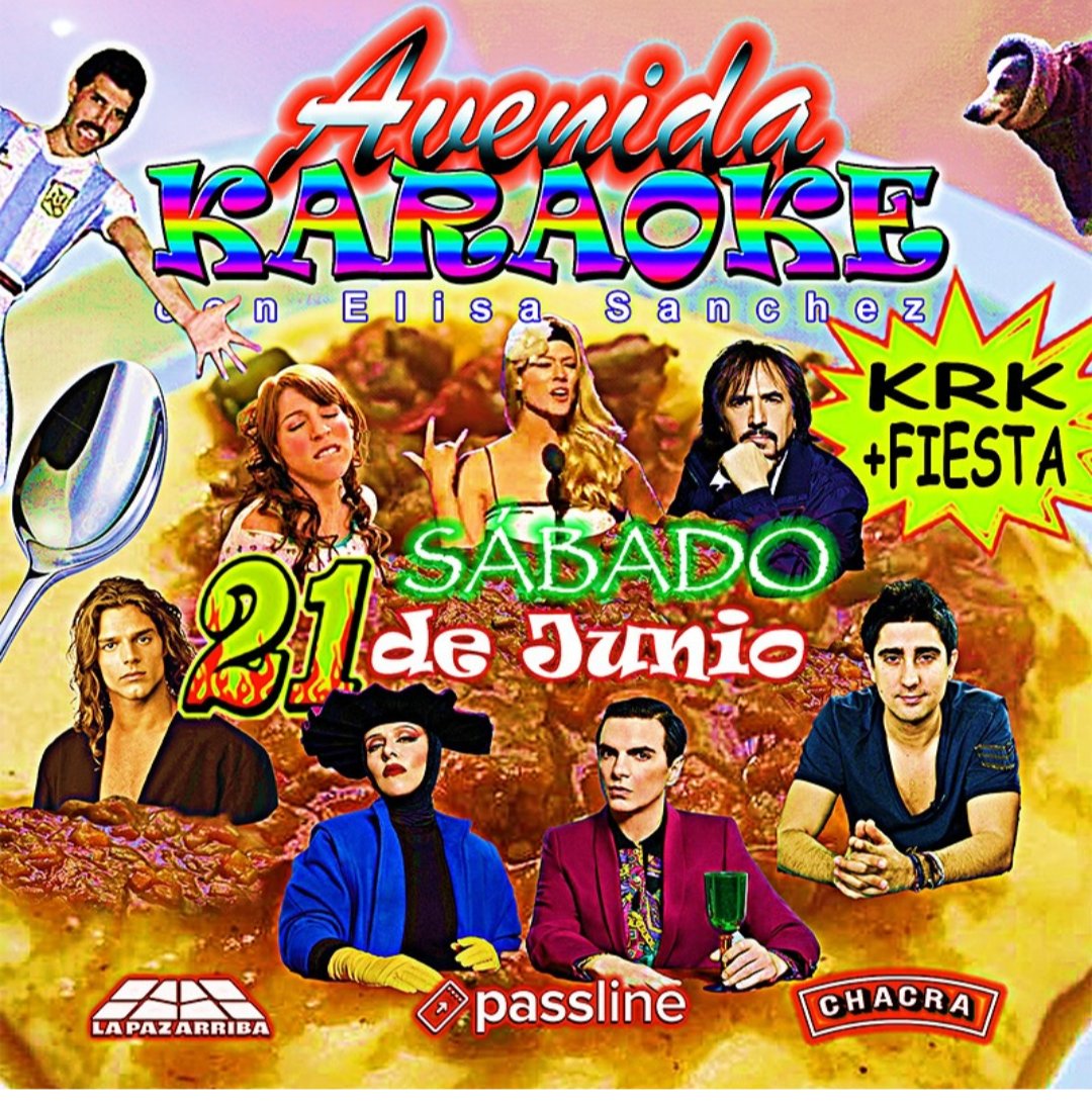 <a href="/LlamameElisa/">ilaisa</a> Te hago tu propio chivo(?)
instagram.com/avenidakaraoke