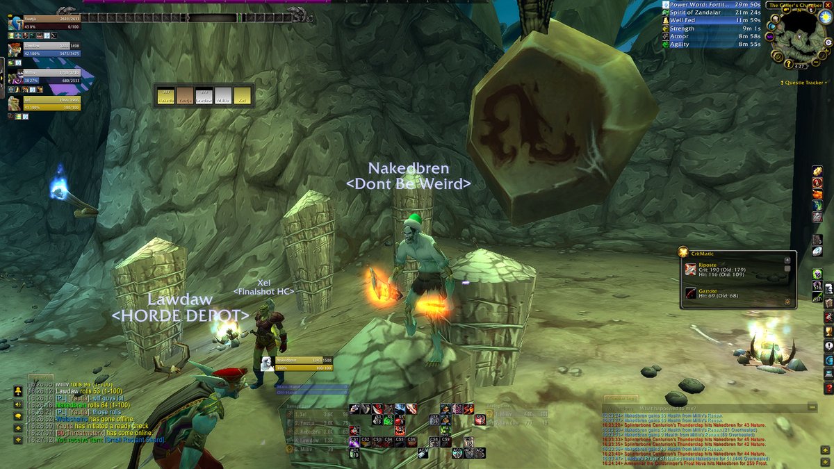 BP_Oil_Chill's tweet image. Just cleared Razorfen Downs on my Hardcore rogue—naked run, no gear, just dual-wielding zugs and fear.
Naked run still alive, level 38🙏
#WoWClassic #HardcoreWoW