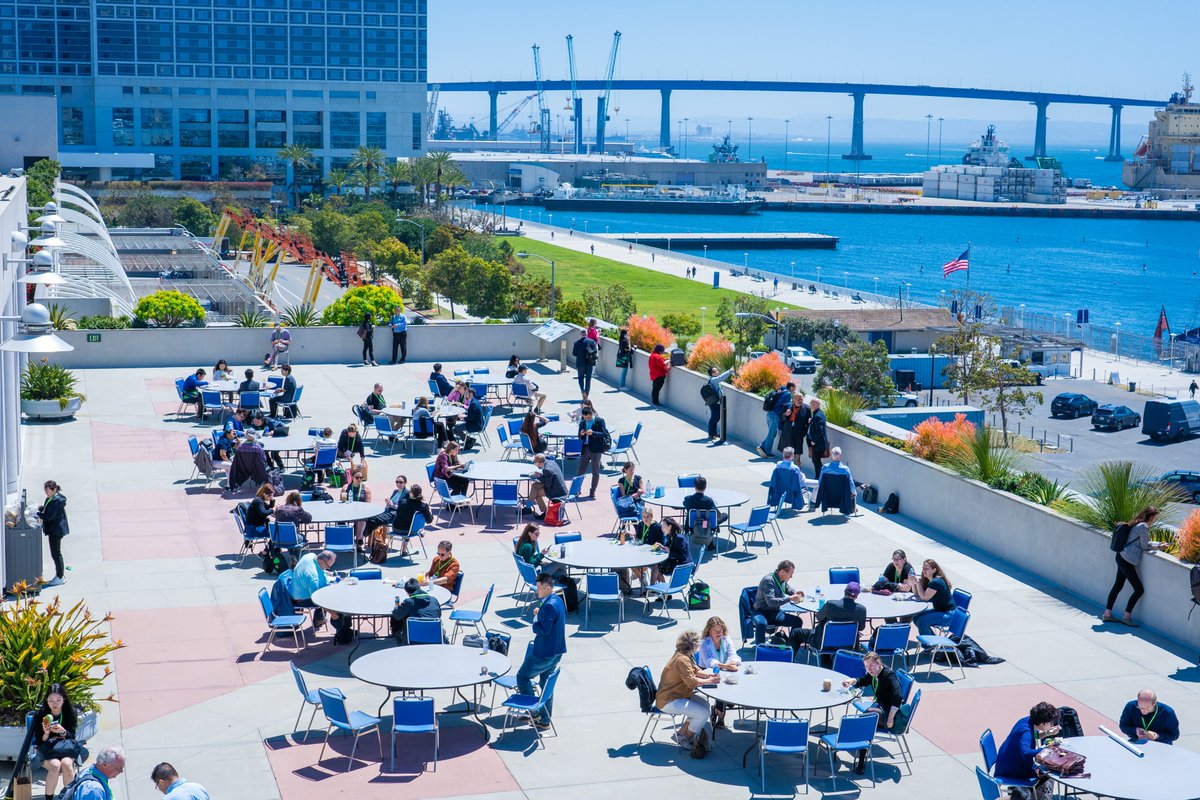 SDConventionCtr's tweet image. Terraces • Night & Day
Nearly 200,000 sq ft. of views and bay breezes at any time of day.