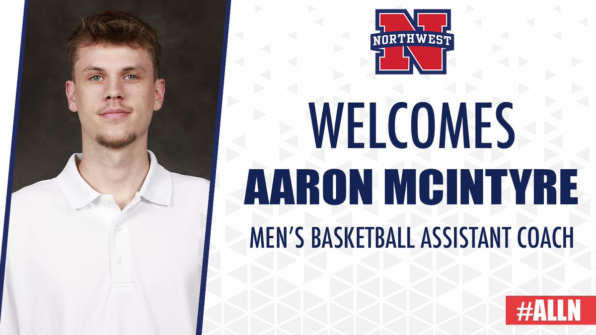 Northwest Rangers (@nwcc_rangers) on Twitter photo Please join us in welcoming the newest addition to the <a href="/NWCC_MBK/">Northwest Men’s Basketball</a> coaching staff, Aaron McIntyre 👏
Coach McIntyre arrives from Co-Lin and is a native of Southaven. He has coaching experience within the MACCC and AAU levels.
📰 nwccrangers.com/news/2025/5/27…
#ALLN Please join us in welcoming the newest addition to the <a href="/NWCC_MBK/">Northwest Men’s Basketball</a> coaching staff, Aaron McIntyre 👏
Coach McIntyre arrives from Co-Lin and is a native of Southaven. He has coaching experience within the MACCC and AAU levels.
📰 nwccrangers.com/news/2025/5/27…
#ALLN