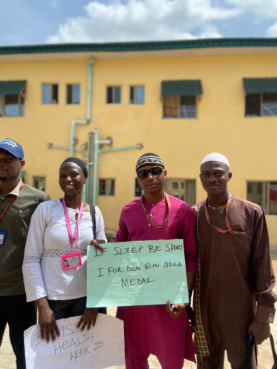dreal_nurudeen's tweet image. Yesterday, I was at New College with my faculty crew and we joined their health awareness rally which is part of the Health Week going on.

Walking back to the Health Awareness Summit I convened at my faculty in January, it makes me happy that ....
