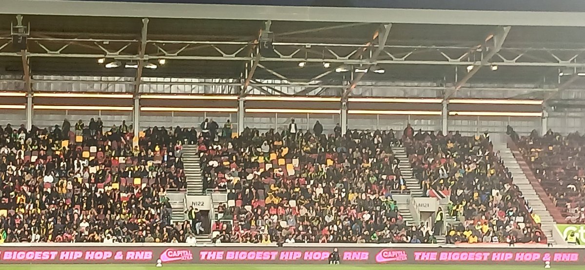 Finally settled in at the GTech Community Stadium for the 2025 Unity Cup. 

Follow <a href="/SportyFM_/">#SportyFMIsHere</a> across all socials for all the updates. #UnityCup2025