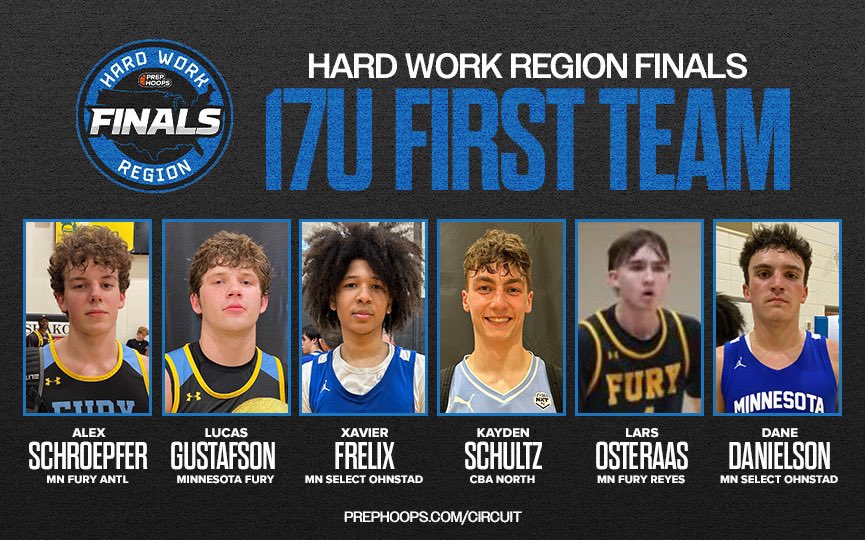 Ryan James (@ryanjamesmn) on Twitter photo "Hard Work Finals: 17U All Tournament Team"
Here is our All Tournament team from the 17u level of the Hard Work Finals!
<a href="/NorthstarHoops/">Northstar Hoops</a> <a href="/PHCircuit/">Prep Hoops Circuit 🏀</a> prephoops.com/2025/05/hard-w… "Hard Work Finals: 17U All Tournament Team"
Here is our All Tournament team from the 17u level of the Hard Work Finals!
<a href="/NorthstarHoops/">Northstar Hoops</a> <a href="/PHCircuit/">Prep Hoops Circuit 🏀</a> prephoops.com/2025/05/hard-w…