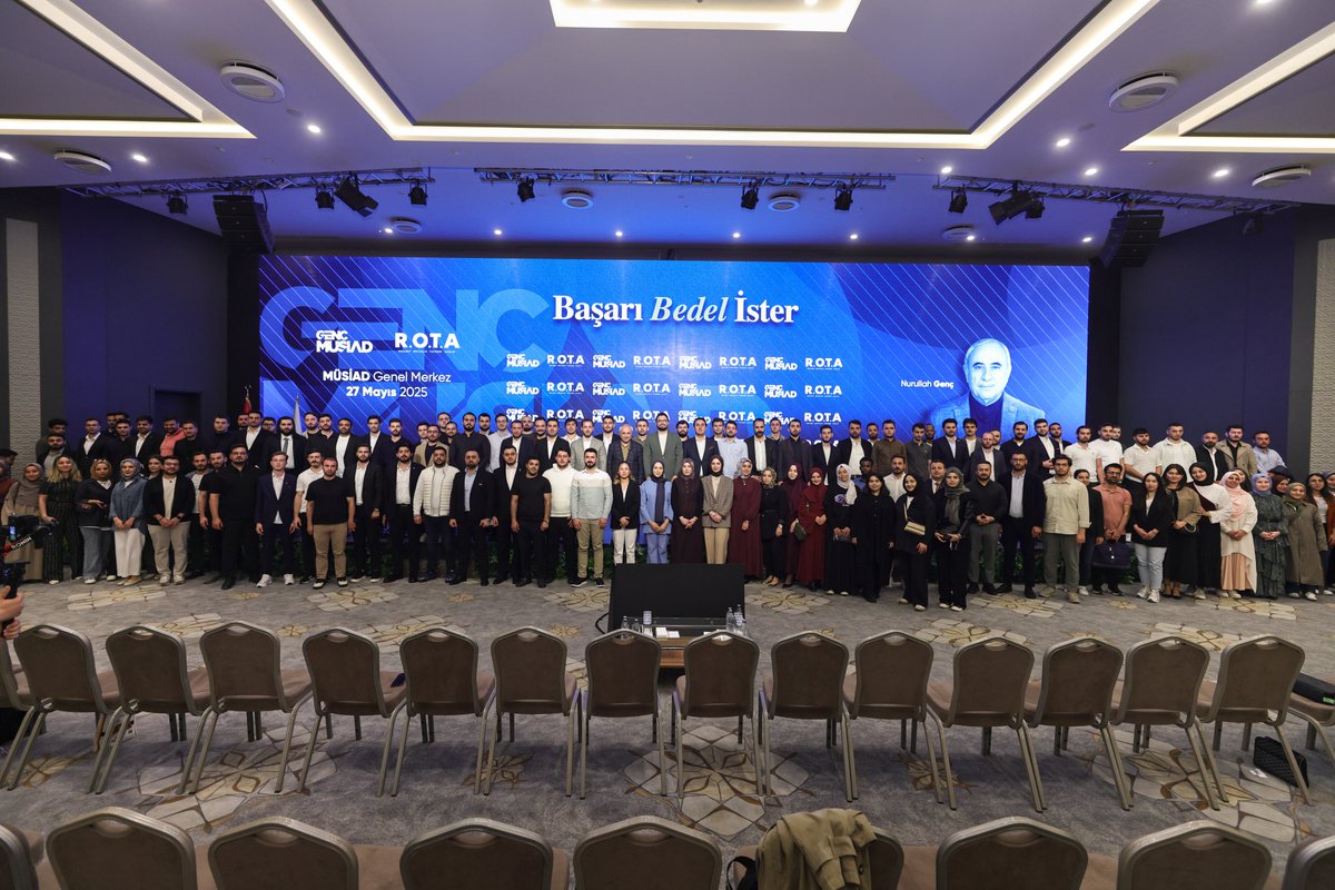 Bugün Genç MÜSİAD R.O.T.A. programımızın “Tecrübe” başlığında, “Başarı Bedel İster” konusuyla kıymetli hocamız Nurullah Genç’i ağırladık.

Hayatın, emeğin ve sabrın içinden damıtılmış kıymetli fikirleri ve ilham veren anlatımı için kendisine gönülden teşekkür ediyoruz.