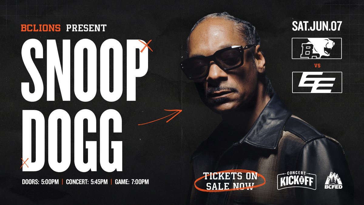 CKNW (@cknw) on Twitter photo Your BC Lions home opener is June 7th at BC Place! 730 CKNW is your radio broadcast home once again. To celebrate we're giving away VIP tickets to the game including field access for the Kickoff concert featuring <a href="/SnoopDogg/">Snoop Dogg</a>! Enter to win here: globalnews.ca/bc/contest/111… Your BC Lions home opener is June 7th at BC Place! 730 CKNW is your radio broadcast home once again. To celebrate we're giving away VIP tickets to the game including field access for the Kickoff concert featuring <a href="/SnoopDogg/">Snoop Dogg</a>! Enter to win here: globalnews.ca/bc/contest/111…
