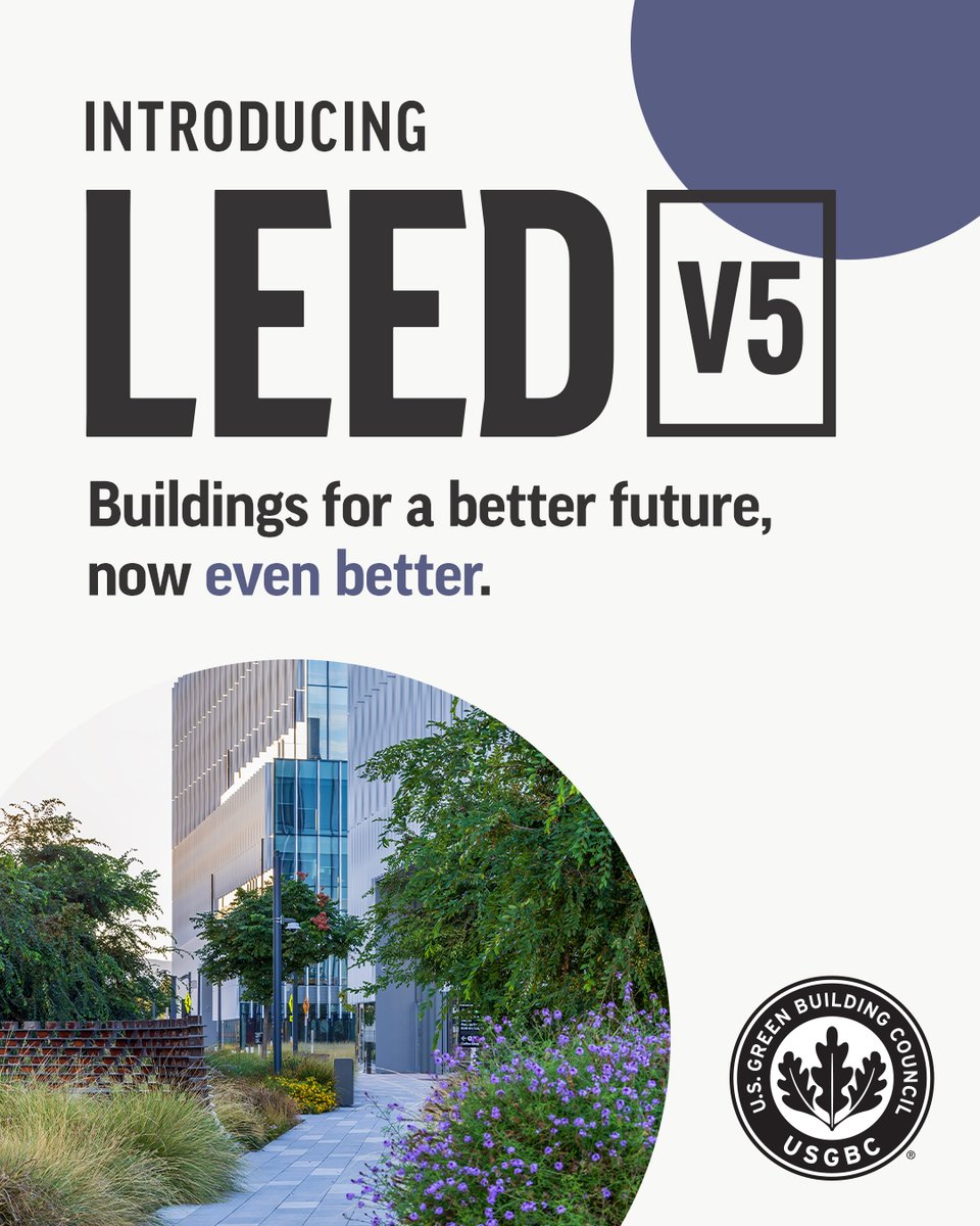 As a proud <a href="/USGBC/">USGBC</a> Member, we’re thrilled for the arrival of LEEDv5! The latest version of LEED focuses on decarbonization, impact on building occupants, and ecosystem protection. 

Knauf products help building projects meet their LEEDv5 certification goals, supporting the
