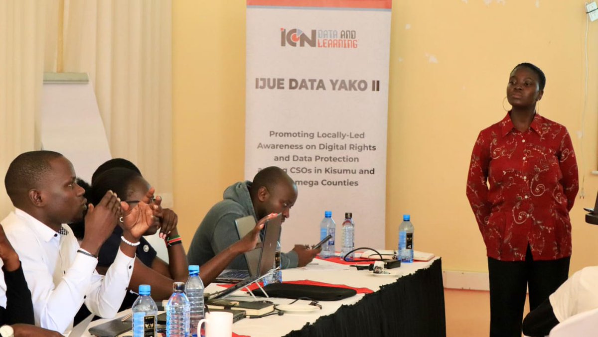wecarecbo's tweet photo. We carry the stories and data of our communities, and protecting them is a matter of trust.

As part of the #IjueDataYakoII project by @IconDataLab &amp; @AmnestyKenya, we joined a hands-on workshop on the #DataProtectionAct2019 to deepen our knowledge &amp; stay compliant. #DataRights https://t.co/cUgOo7DA3H